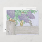 Home-Mouse-Designs® Postkarte (Vorne/Hinten)