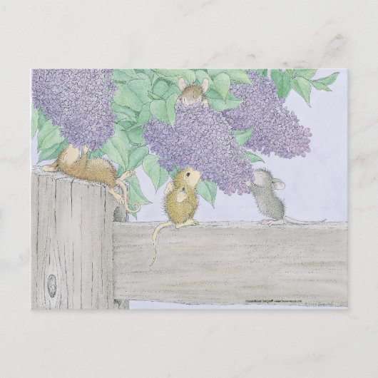 Home-Mouse-Designs® Postkarte (Vorderseite)
