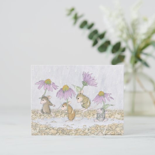 Home-Mouse-Designs® Postkarte (Stehend Vorderseite)