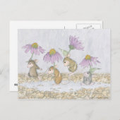 Home-Mouse-Designs® Postkarte (Vorne/Hinten)