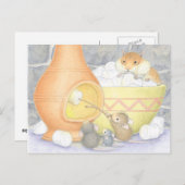Home-Mouse-Designs® Postkarte (Vorne/Hinten)
