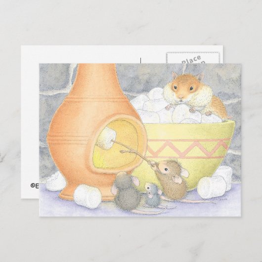 Home-Mouse-Designs® Postkarte (Vorne/Hinten)