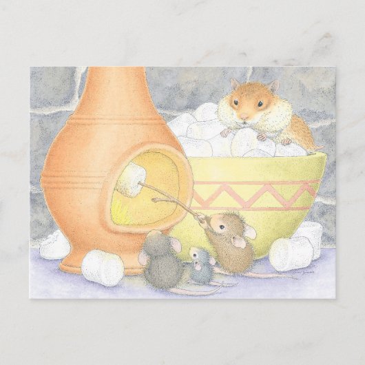 Home-Mouse-Designs® Postkarte (Vorderseite)