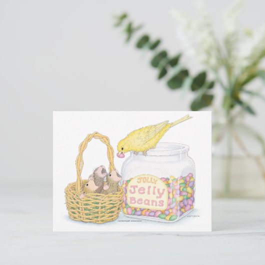 Home-Mouse-Designs® Postkarte (Stehend Vorderseite)