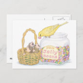 Home-Mouse-Designs® Postkarte (Vorne/Hinten)