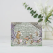 Home-Mouse-Designs® Postkarte (Stehend Vorderseite)