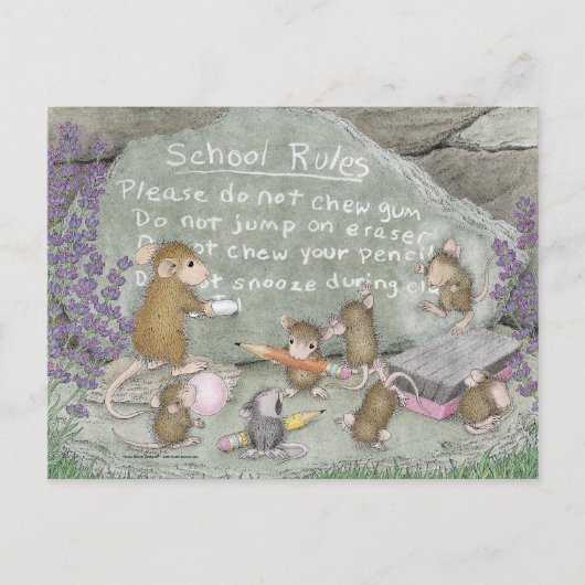 Home-Mouse-Designs® Postkarte (Vorderseite)