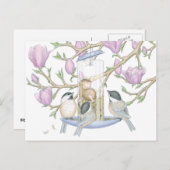 Home-Mouse-Designs® Postkarte (Vorne/Hinten)