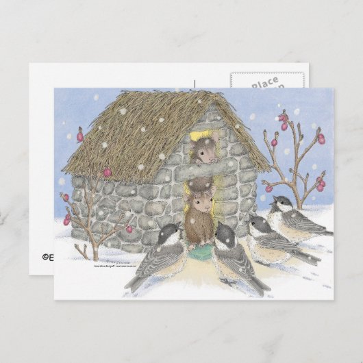 Home-Mouse-Designs® Postkarte (Vorne/Hinten)