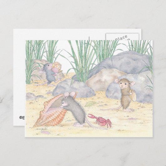 Home-Mouse-Designs® Postkarte (Vorne/Hinten)
