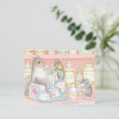 Home-Mouse-Designs® Postkarte (Stehend Vorderseite)
