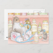 Home-Mouse-Designs® Postkarte (Vorne/Hinten)