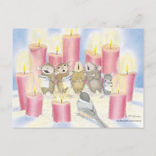 Home-Mouse-Designs® Postkarte (Vorderseite)