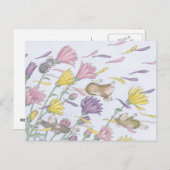 Home-Mouse-Designs® Postkarte (Vorne/Hinten)