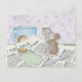 Home-Mouse-Designs® Postkarte (Vorderseite)