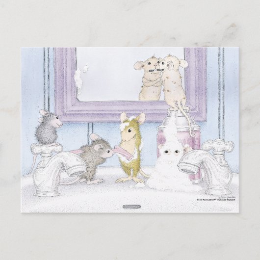 Home-Mouse-Designs® Postkarte (Vorderseite)