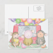 Home-Mouse-Designs® Postkarte (Vorne/Hinten)