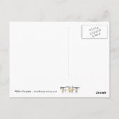 Home-Mouse-Designs® Postkarte (Rückseite)
