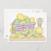 Home-Mouse-Designs® Postkarte (Vorne/Hinten)