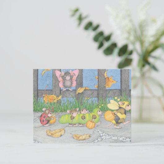 Home-Mouse-Designs® Postkarte (Stehend Vorderseite)