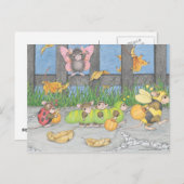 Home-Mouse-Designs® Postkarte (Vorne/Hinten)