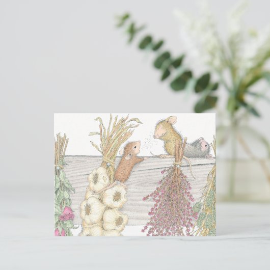 Home-Mouse-Designs® Postkarte (Stehend Vorderseite)