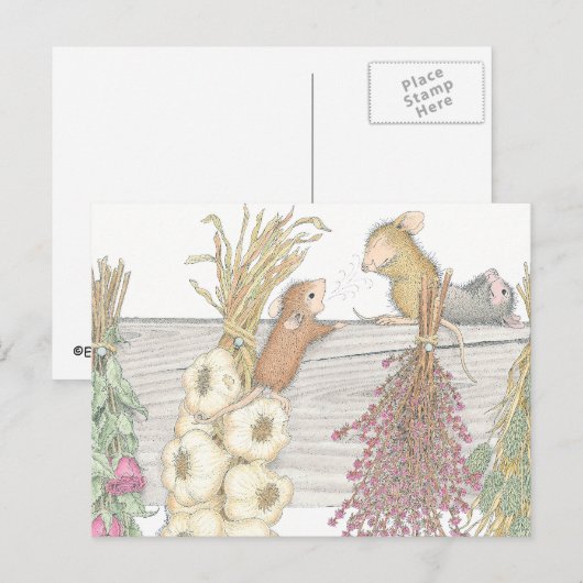 Home-Mouse-Designs® Postkarte (Vorne/Hinten)