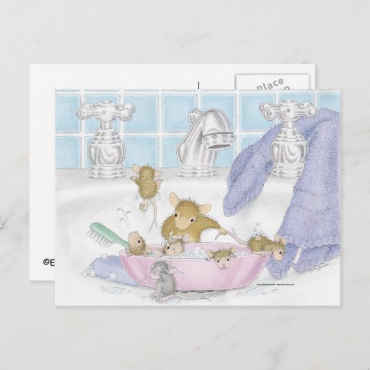 Home-Mouse-Designs® Postkarte (Vorne/Hinten)