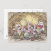 Home-Mouse-Designs® Postkarte (Vorne/Hinten)