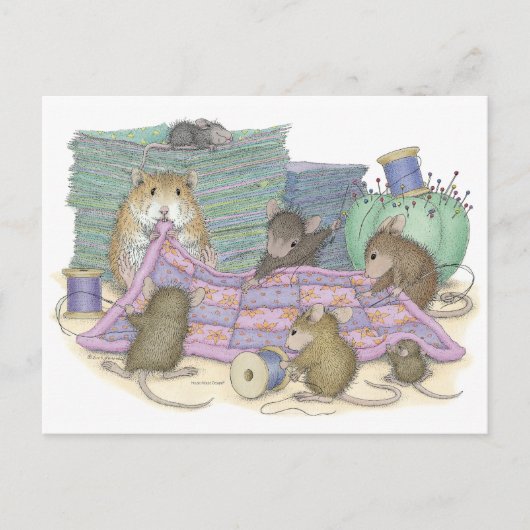 Home-Mouse-Designs® Postkarte (Vorderseite)