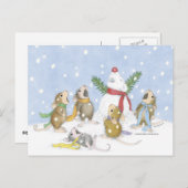 Home-Mouse-Designs® Postkarte (Vorne/Hinten)