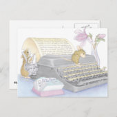 Home-Mouse-Designs® Postkarte (Vorne/Hinten)