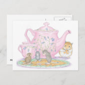Home-Mouse-Designs® Postkarte (Vorne/Hinten)