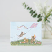 Home-Mouse-Designs® Postkarte (Stehend Vorderseite)