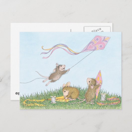 Home-Mouse-Designs® Postkarte (Vorne/Hinten)