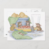 Home-Mouse-Designs® Postkarte (Vorne/Hinten)