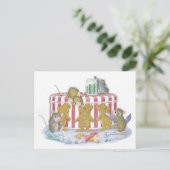 Home-Mouse-Designs® Postkarte (Stehend Vorderseite)