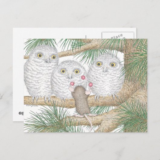 Home-Mouse-Designs® Postkarte (Vorne/Hinten)
