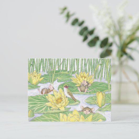 Home-Mouse-Designs® Postkarte (Stehend Vorderseite)
