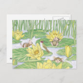 Home-Mouse-Designs® Postkarte (Vorne/Hinten)