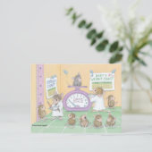 Home-Mouse-Designs® Postkarte (Stehend Vorderseite)