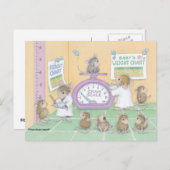 Home-Mouse-Designs® Postkarte (Vorne/Hinten)