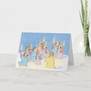 Home-Mouse Designs® - Weihnachtskarten Feiertagskarte