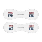Home of the Brave Dad Baseball - Custom Keepsake (Paneele)