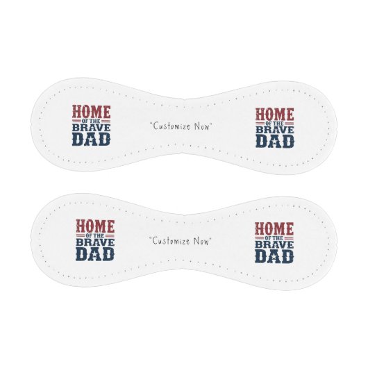 Home of the Brave Dad Baseball - Custom Keepsake (Paneele)