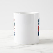 Home of the Brave Salute Tee Jumbo-Tasse (Vorderseite)