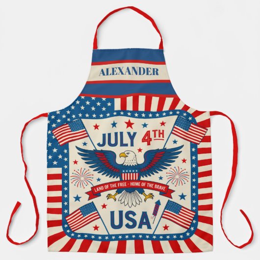 Home of the Brave Schürze (Vorderseite)