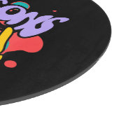 HOME PAINT SPLASH LESSONS LEARN CUTTING BOARD  SCHNEIDEBRETT (Ecke)