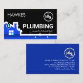 Home Pipe Frame Leaking Visitenkarte (Vorne/Hinten)