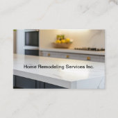 Home Remodeling Services Modern Kitchen Visitenkarte (Vorderseite)